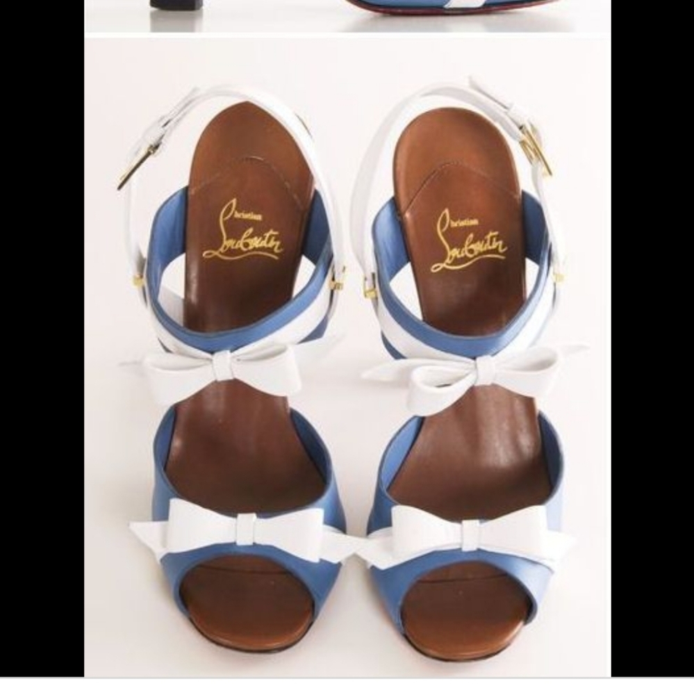 Christian Louboutin bow Sandals 100mm